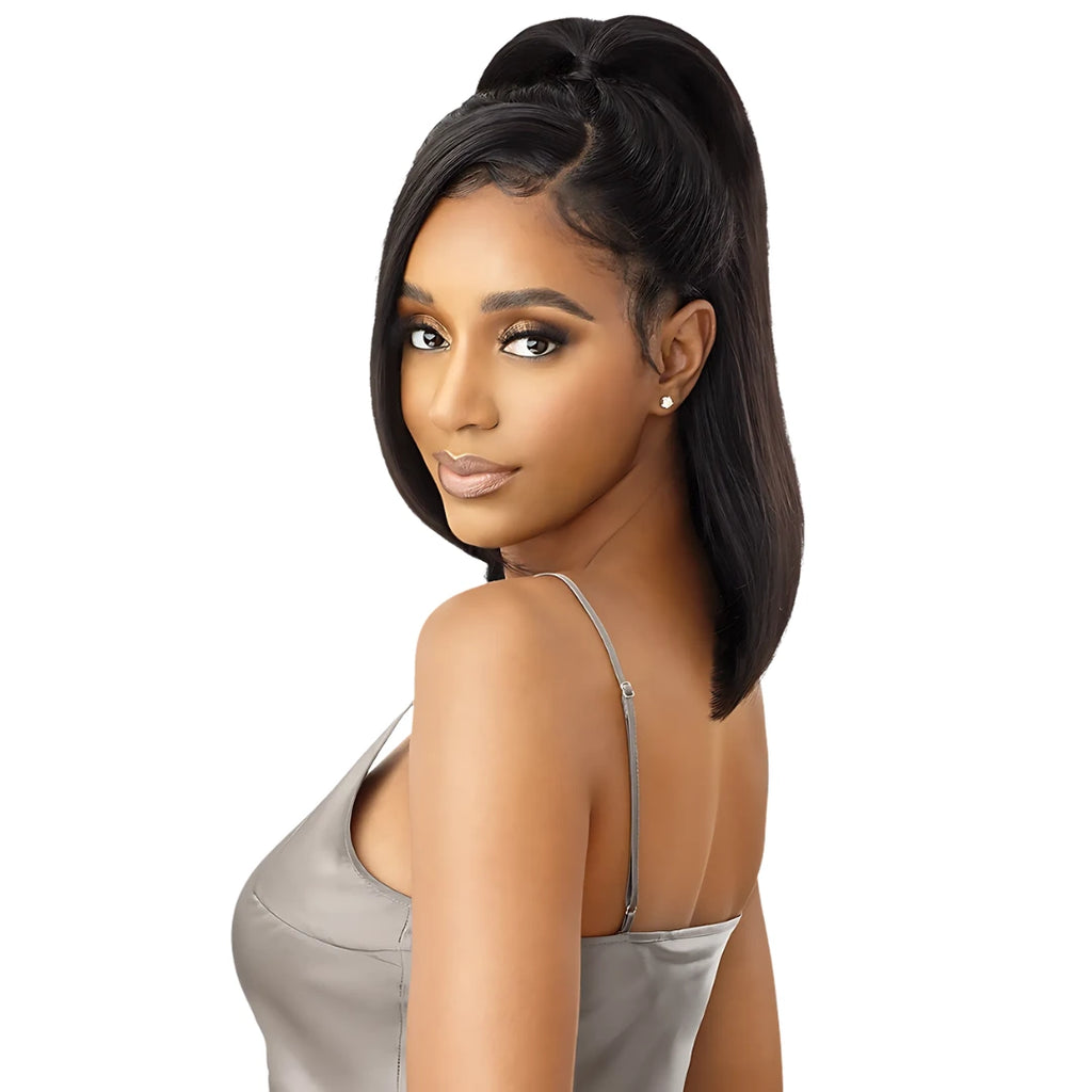 Outre My Tresses Premium 100% Unprocessed Human Hair Black Label Wig - Virgin Straight 14"