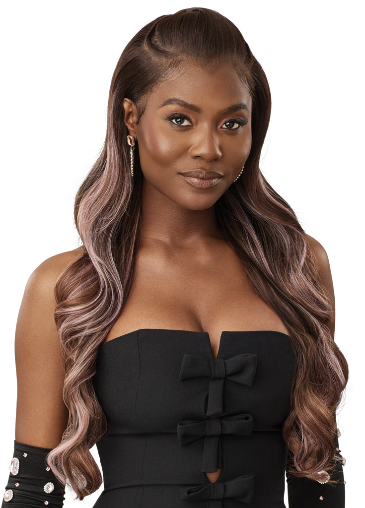 Outre Perfect Hairline True Frontal Fully Hand-Tied 13x6 Lace Frontal Wig - Peak Edge