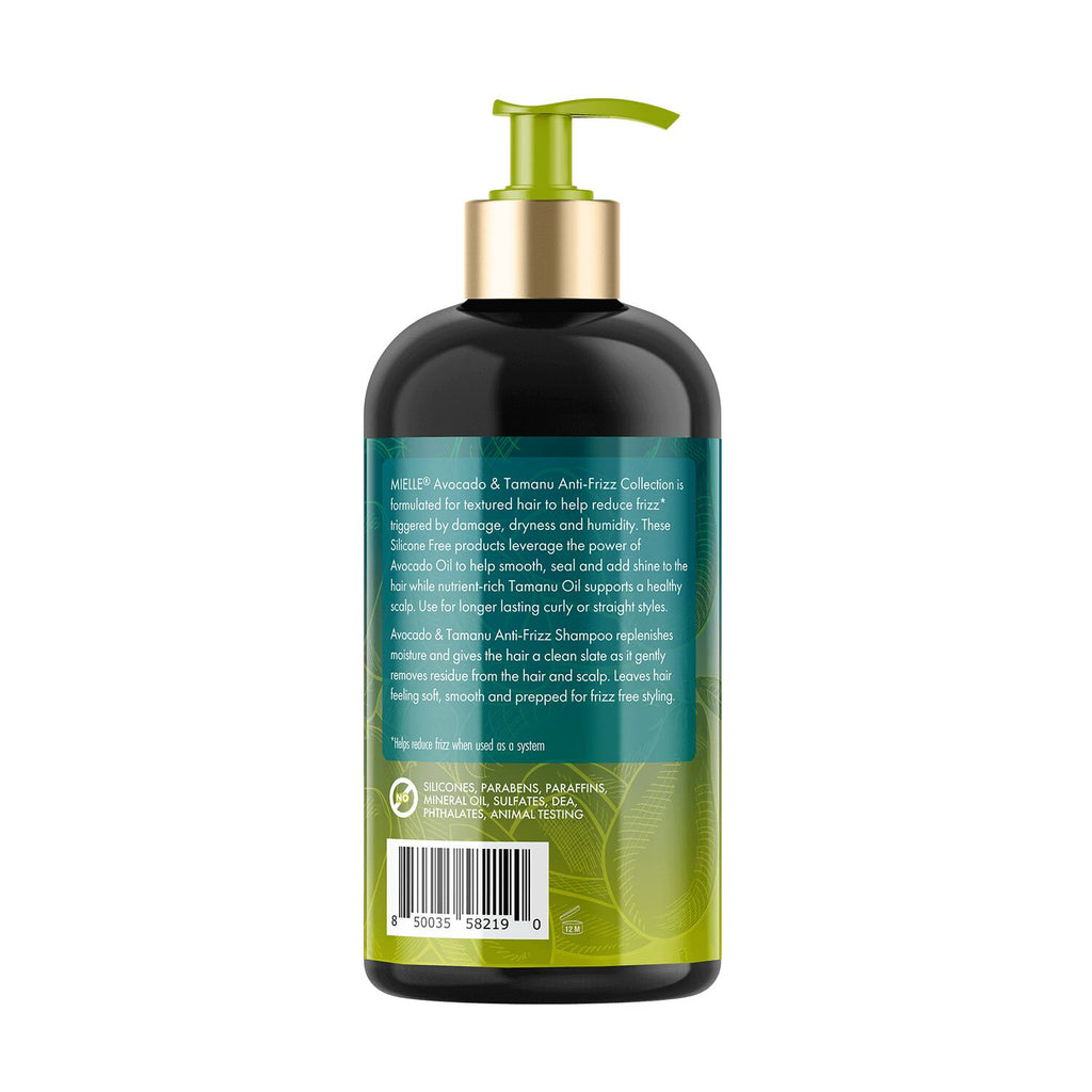 Mielle Organics Avocado & Tamanu Anti-Frizz Shampoo 
