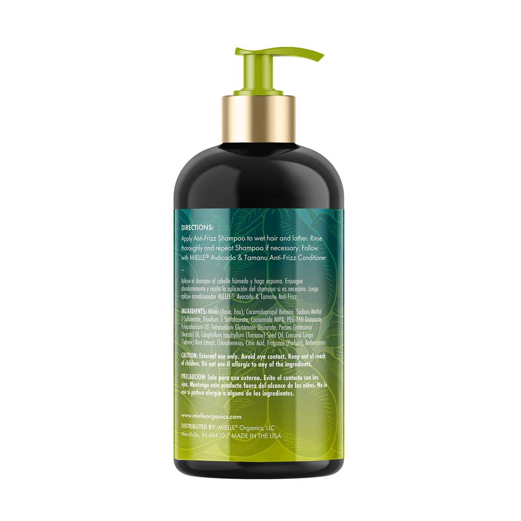 Mielle Organics Avocado & Tamanu Anti-Frizz Shampoo 