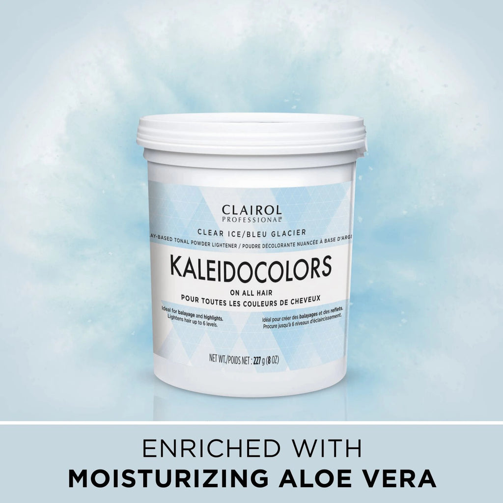 Clairol Professional Kaleidocolors - On All Hair 8 oz CLEAR ICE Powder Lightener