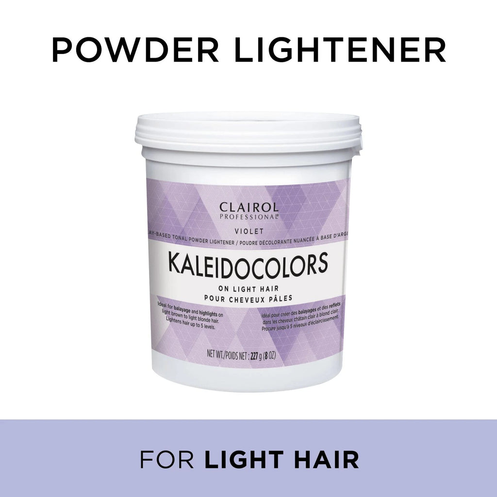 Clairol Professional Kaleidocolors - For Light Hair 8 oz VIOLET Powder Lightener