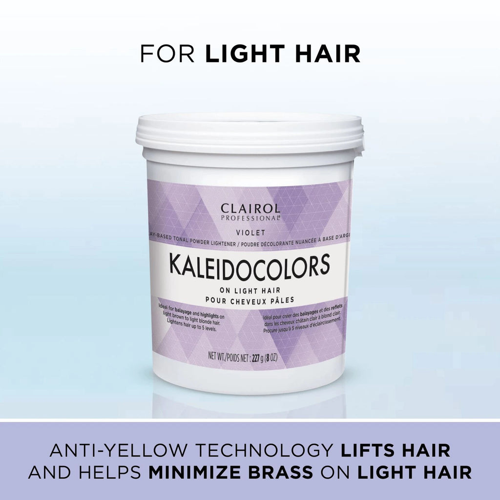 Clairol Professional Kaleidocolors - For Light Hair 8 oz VIOLET Powder Lightener