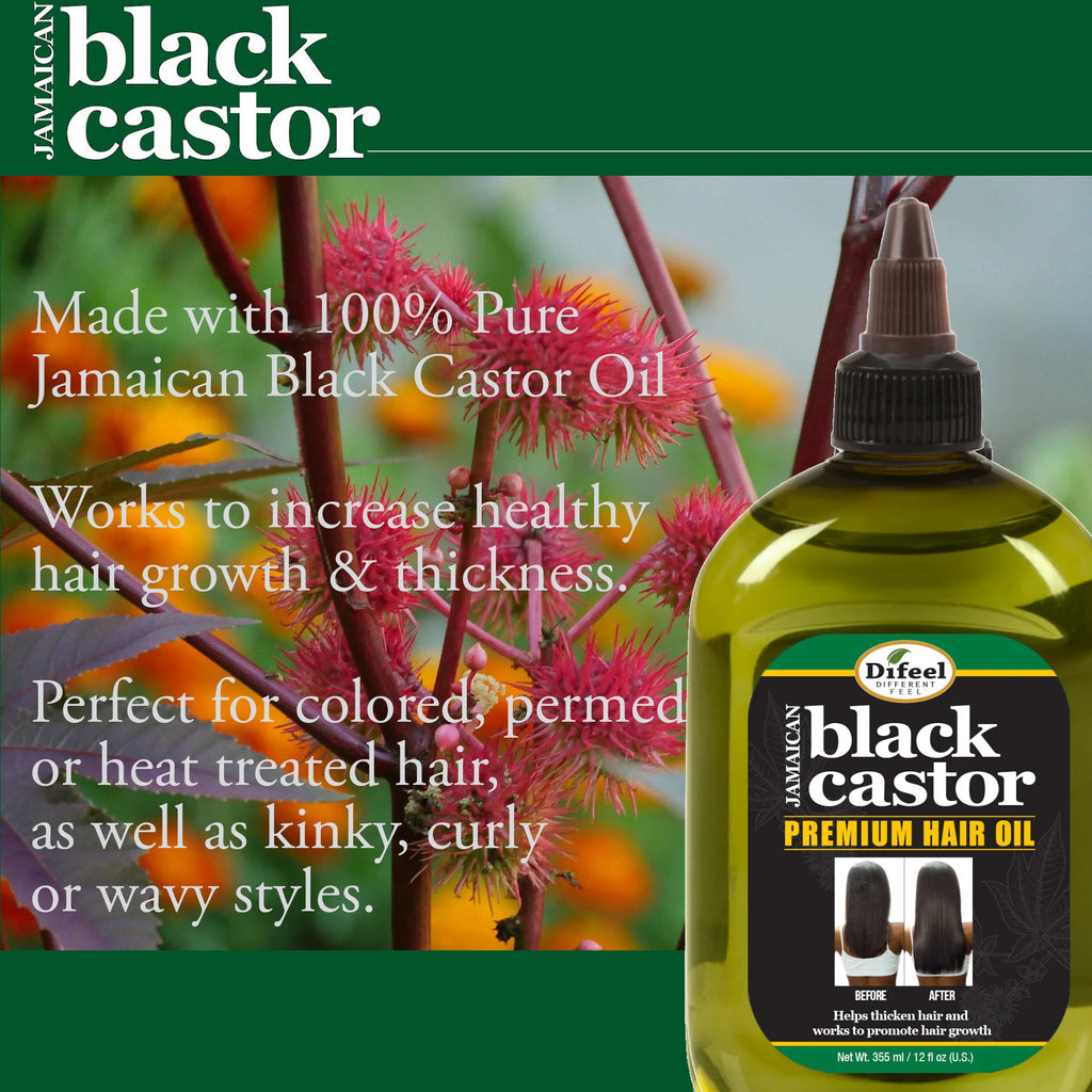 Difeel Jamaican Black Castor Premium Hair Oil