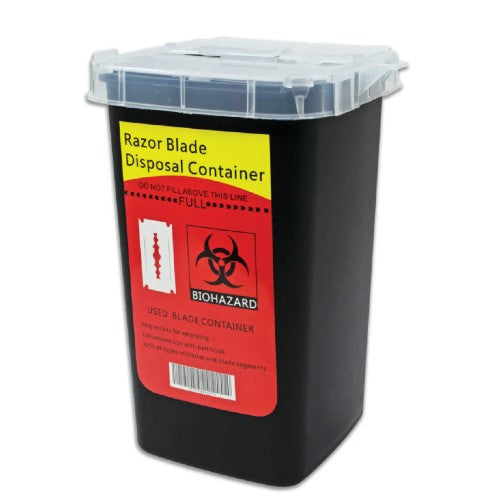 Black Ice Professional Razor Blade Disposal Container