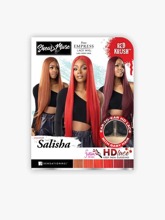 Sensationnel Shear Muse Red Krush Empress Lace Wig- Salisha