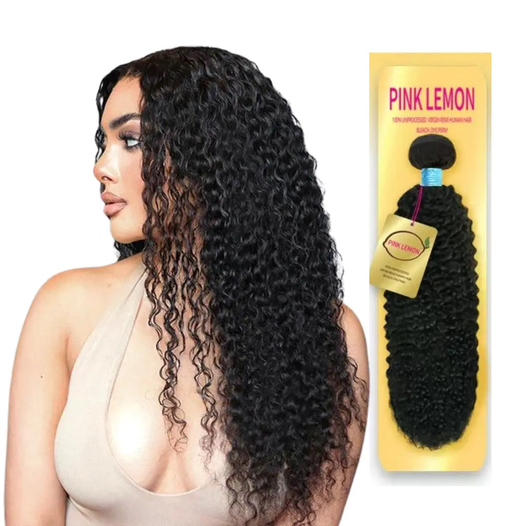 Pink Lemon 13A 100% Unprocessed Virgin Human Hair Bundles - Bohemian Curl