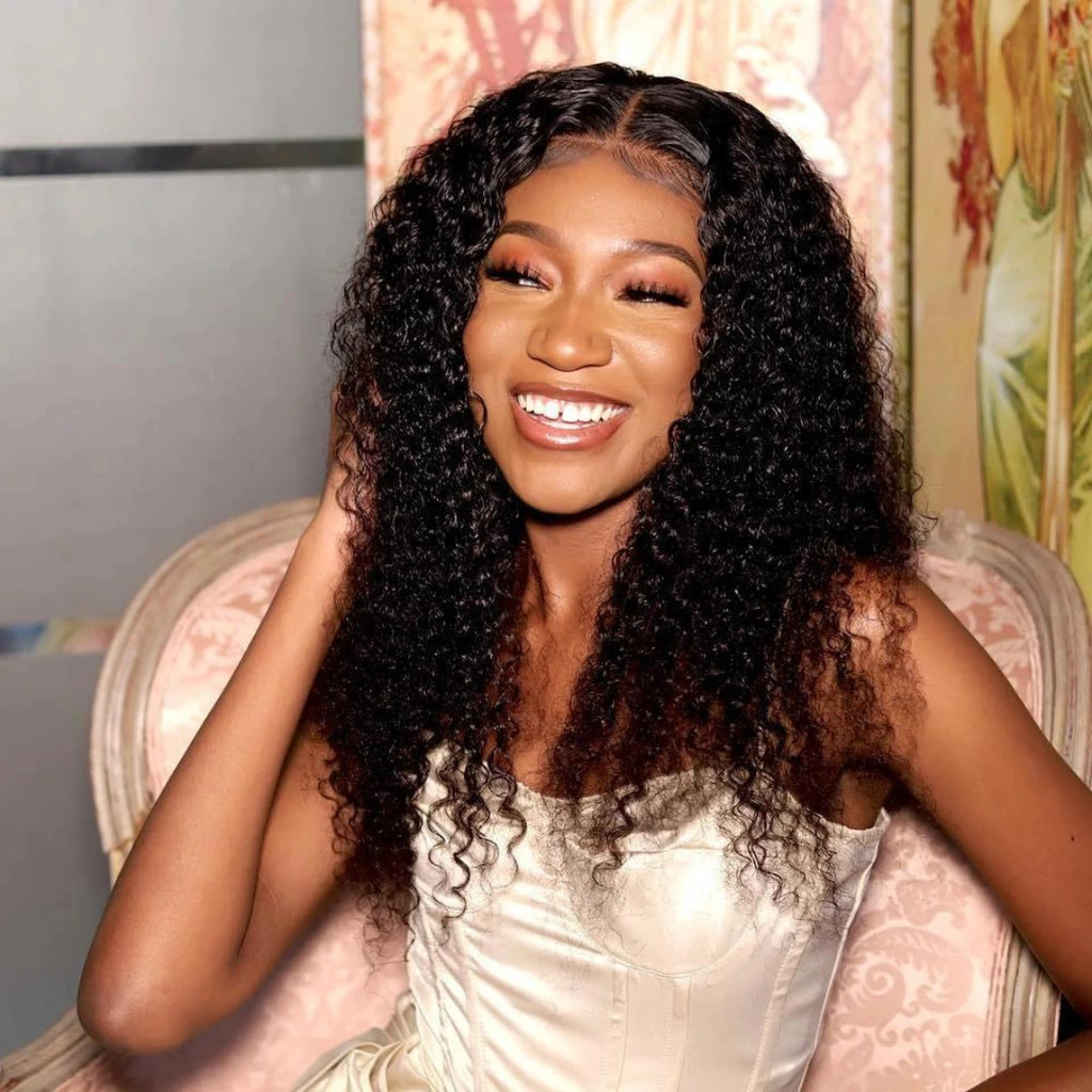 Rio Bebe 100% Human Hair Pre-Part 13X4 HD Lace Middle Part Wig
