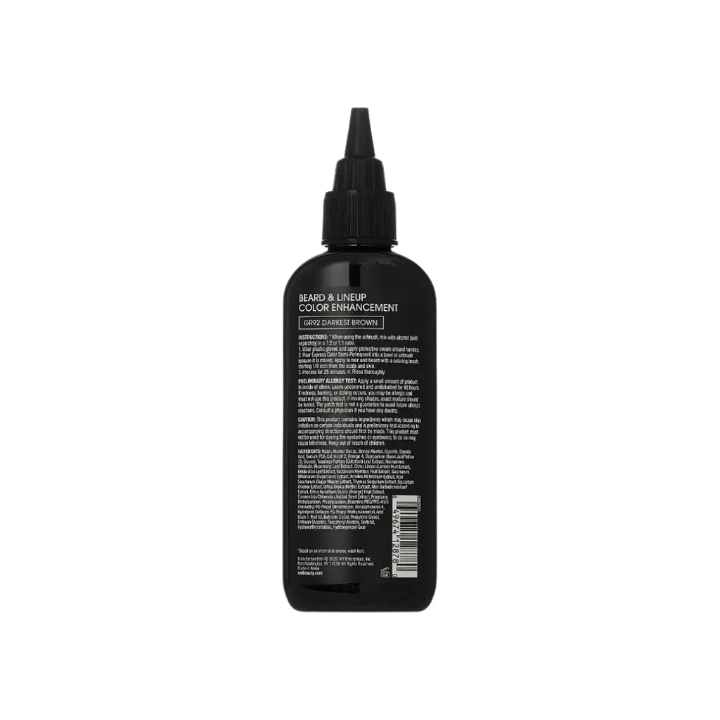 Groomane Beard & Lineup Color Enhancement – Concentrate 3.5 oz Bottle