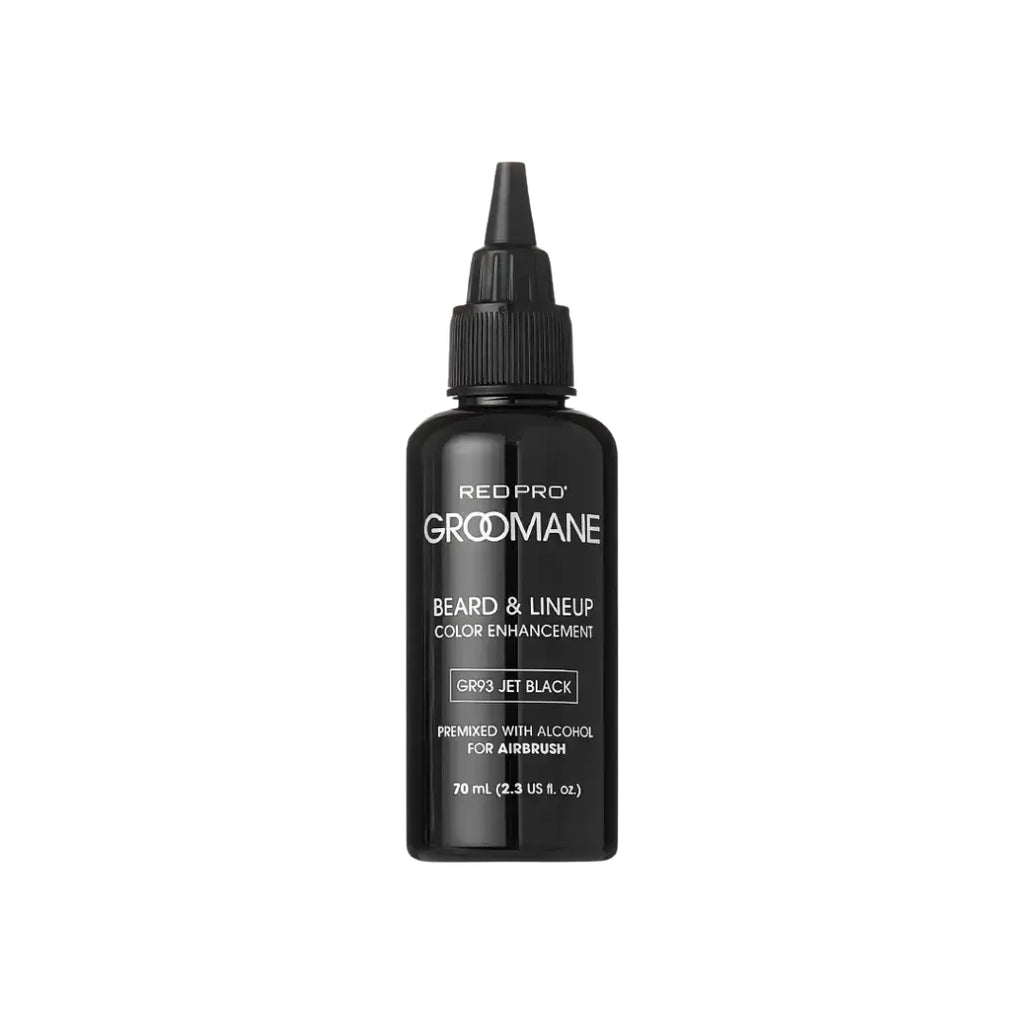 Groomane Beard & Lineup Color Enhancement – Premixed Airbrush Bottle 2.3 oz