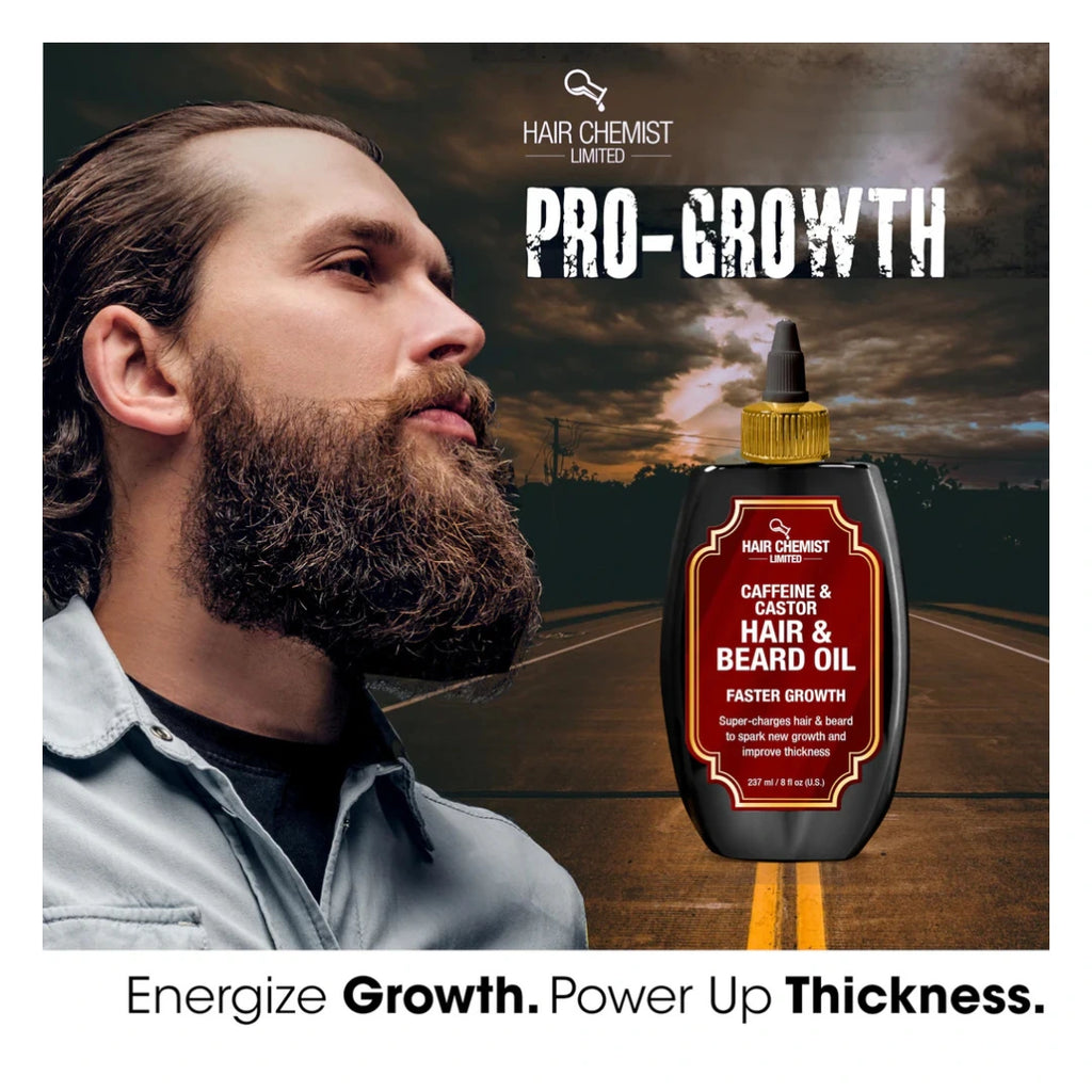 Hair Chemist Hair & Beard Oil Caffeine & Castor
