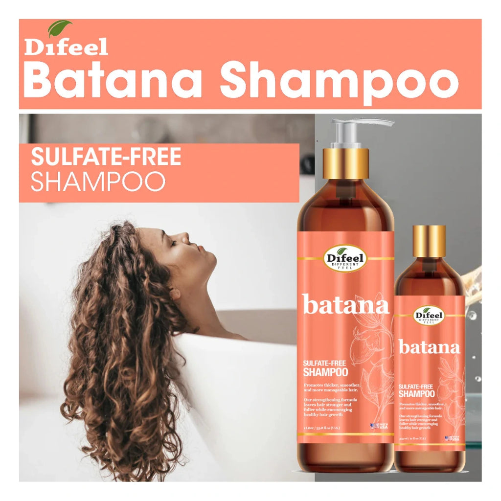 Difeel Batana Sulfate-Free Shampoo 