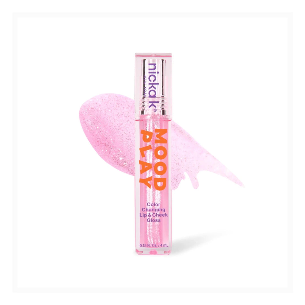Nicka K Mood Play Color Changing Lip & Cheek Gloss
