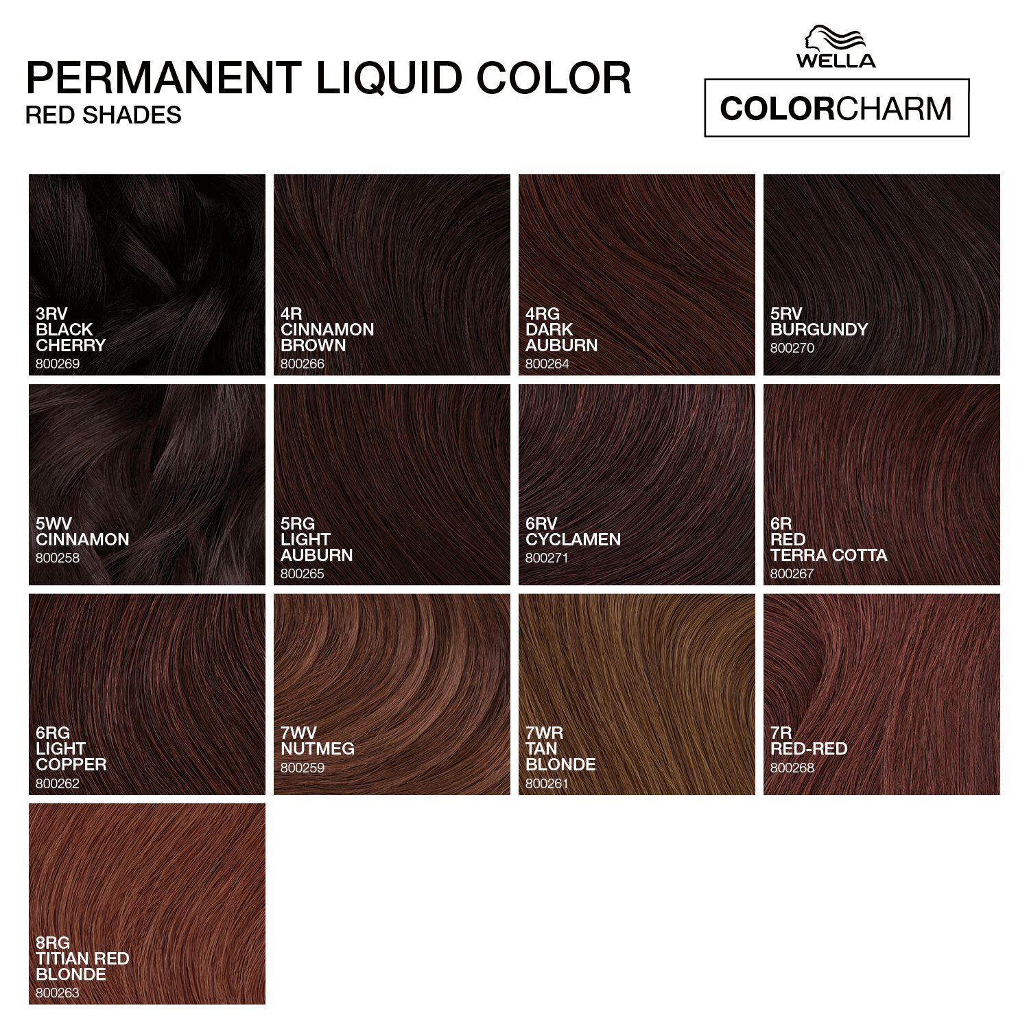 Wella Color Charm Chart.pdf Wella Color Charm Permanent Liquid Hair Color – 100% Gray Coverage ...