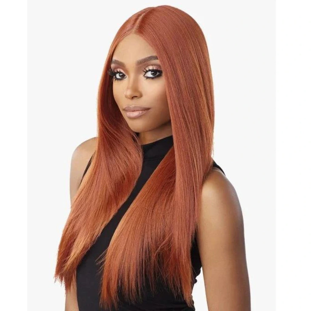 Sensationnel Shear Muse Red Krush Empress Lace Wig- Takeisha