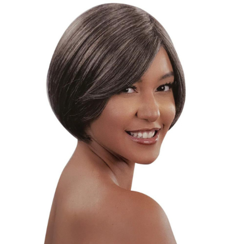 100% Human Hair Straight Bob Wig- Short Cut