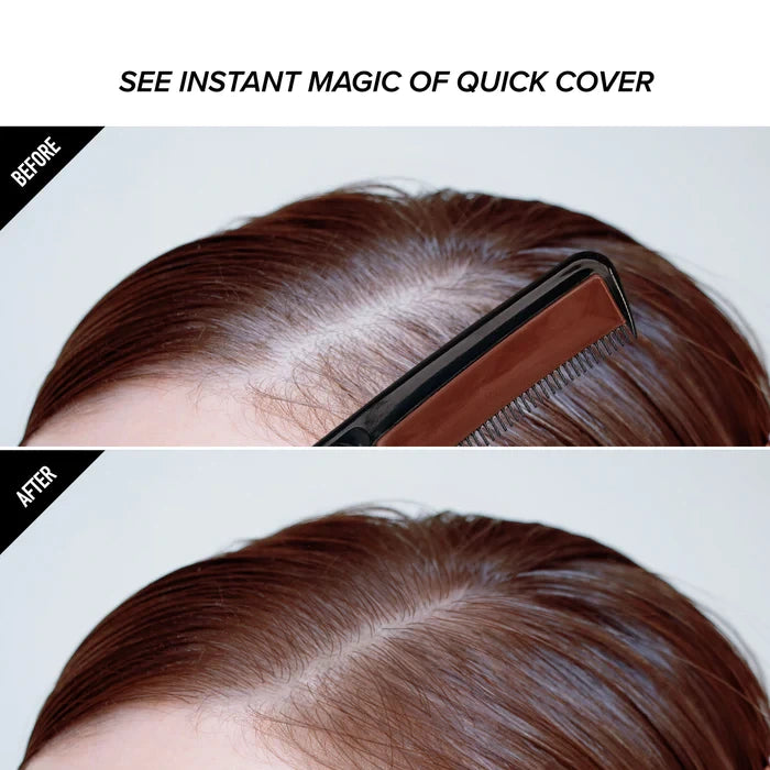 Kiss Quick Cover Brush-In Hair Color Root Touch Up Comb 
