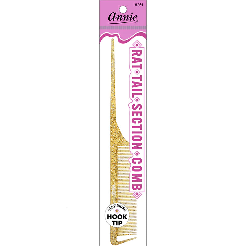 Annie Luminous Rat Tail Section Comb