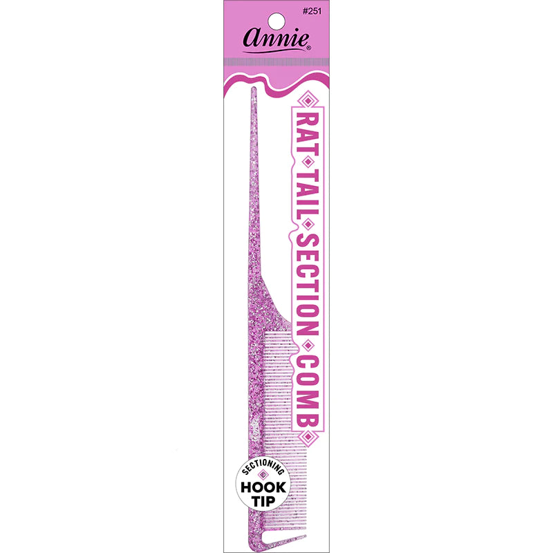 Annie Luminous Rat Tail Section Comb