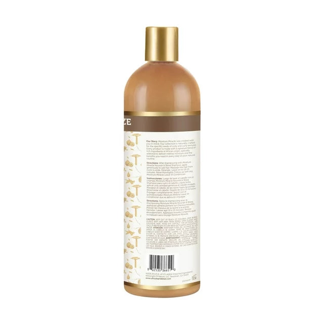 African Pride Moisture Miracle Honey & Coconut Oil Sulfate-Free Conditioner - 16 oz (Family Size)