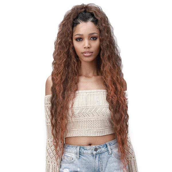Bobbi Boss Synthetic Pre-Feathered 3X's Braiding Hair Pack 28" - KING TIPS Wet & Wavy