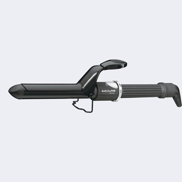 BaBylissPRO® Porcelain Ceramic 1.25" Spring Curling Iron