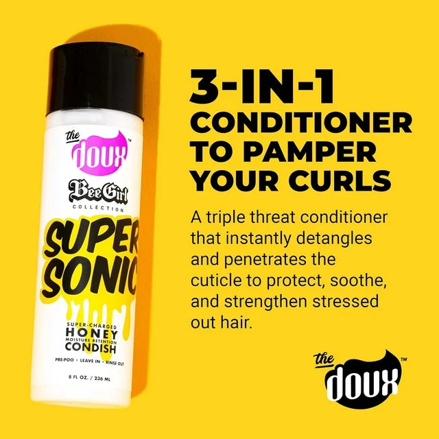 The Doux Bee Girl Collection Super Sonic Honey Condish Conditioner