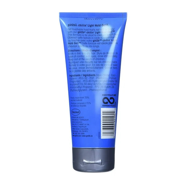 Got2B Chillin' Light Hold Gel for Slick Styles- 6 oz
