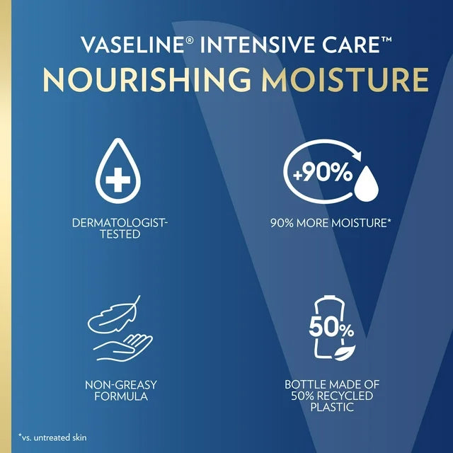 Vaseline Intensive Care Essential Healing Non Greasy Body Lotion All Skin Types - 10 fl oz