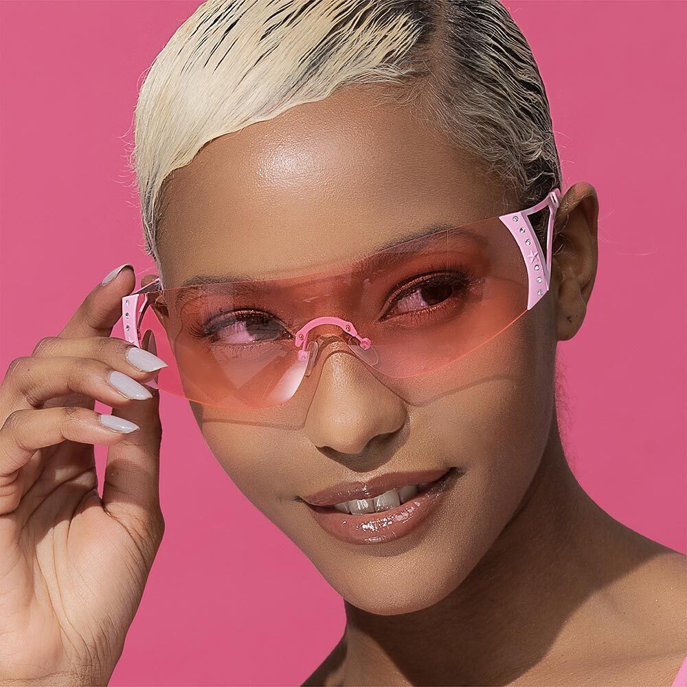 Ivy Beauty Mad Shade Vibrant Pink Sunglasses