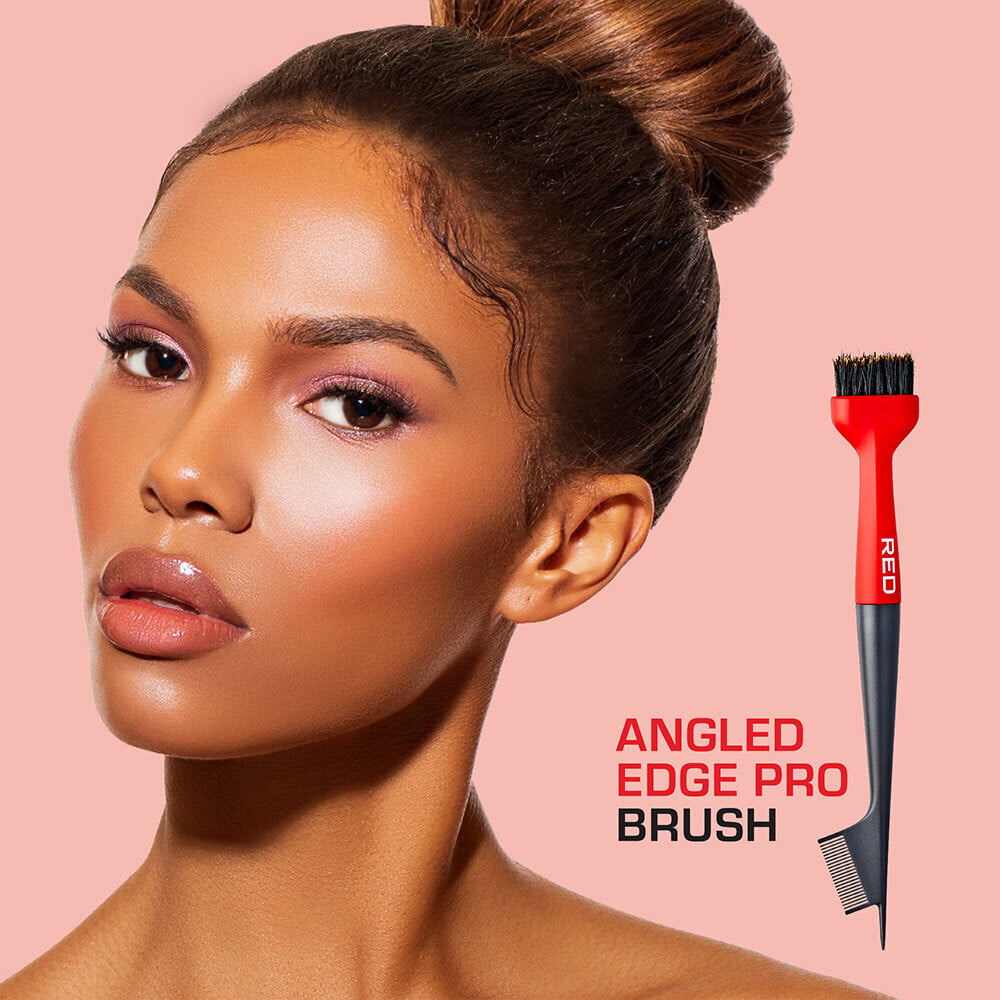 90° Angled Edge Pro Brush with Pin Tail by Red by Kiss