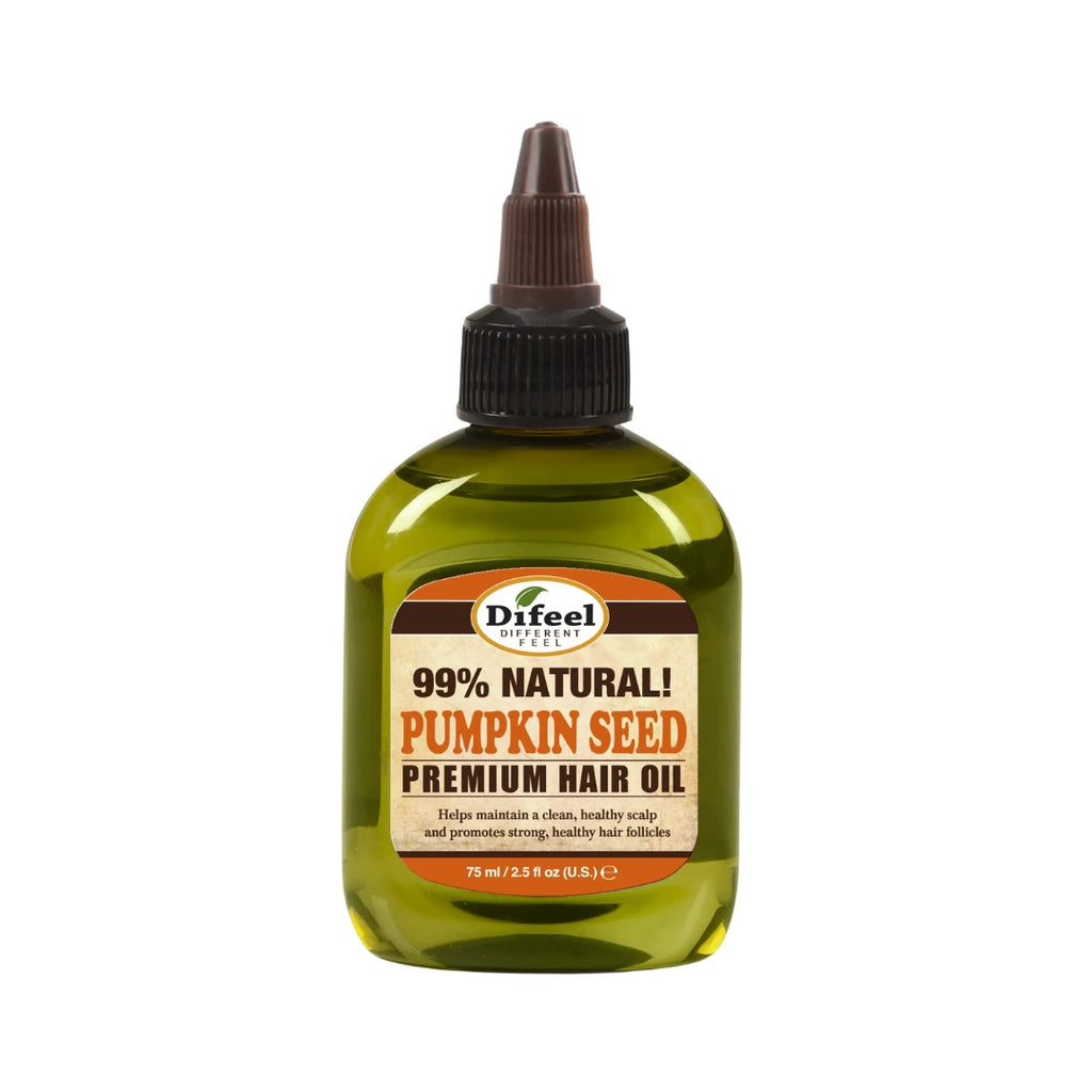 Difeel Pumpkin Seed Premium Hair Oil – 2.5 oz bottle