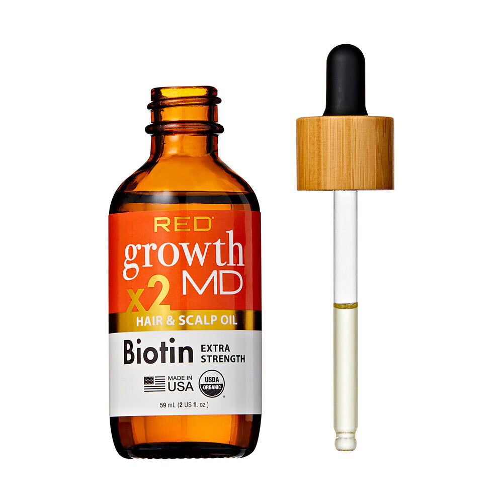 Red by Kiss MD Hair & Scalp Oil Extra Strength with Biotin