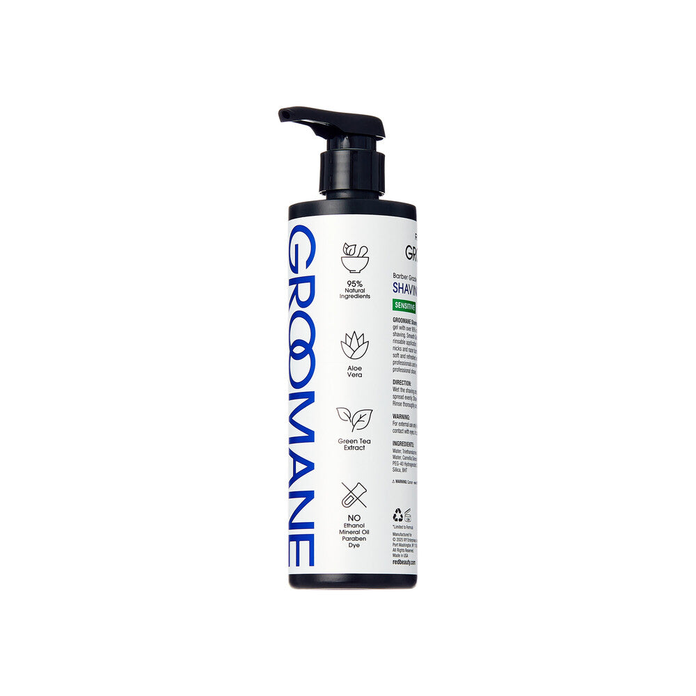 GroMane shampoo bottle with pump 