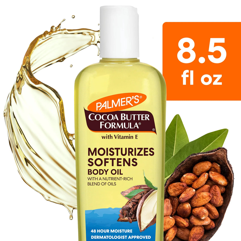 Palmer's Cocoa Butter Formula Moisturizing Body Oil for Dry Skin, 8.5 fl. oz.