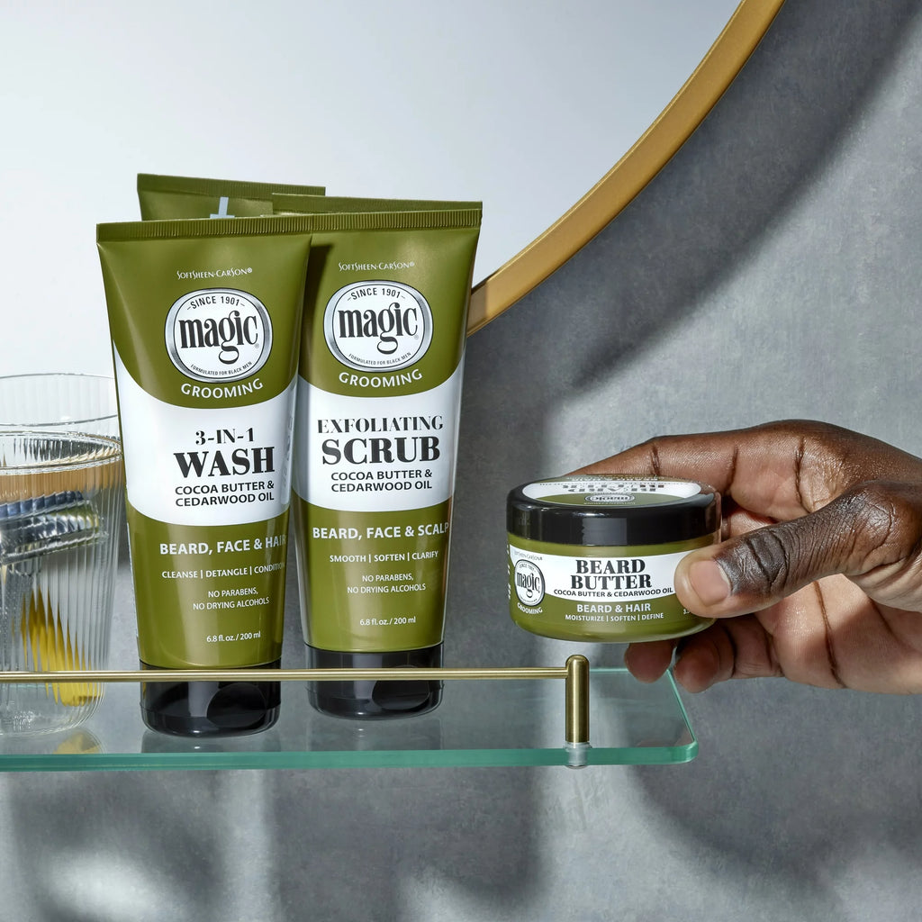 Magic Grooming Exfoliating Scrub- Beard, Face & Scalp