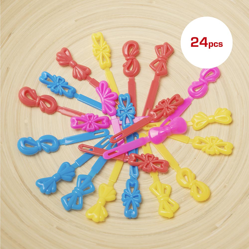 Kids Hair Barrettes 24pcs