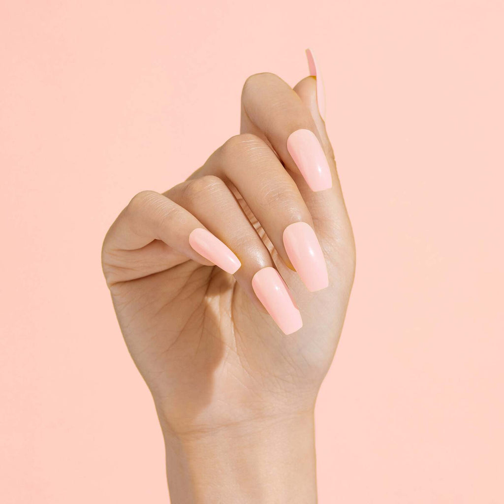 Gold Finger Gel Glam Color Nails 