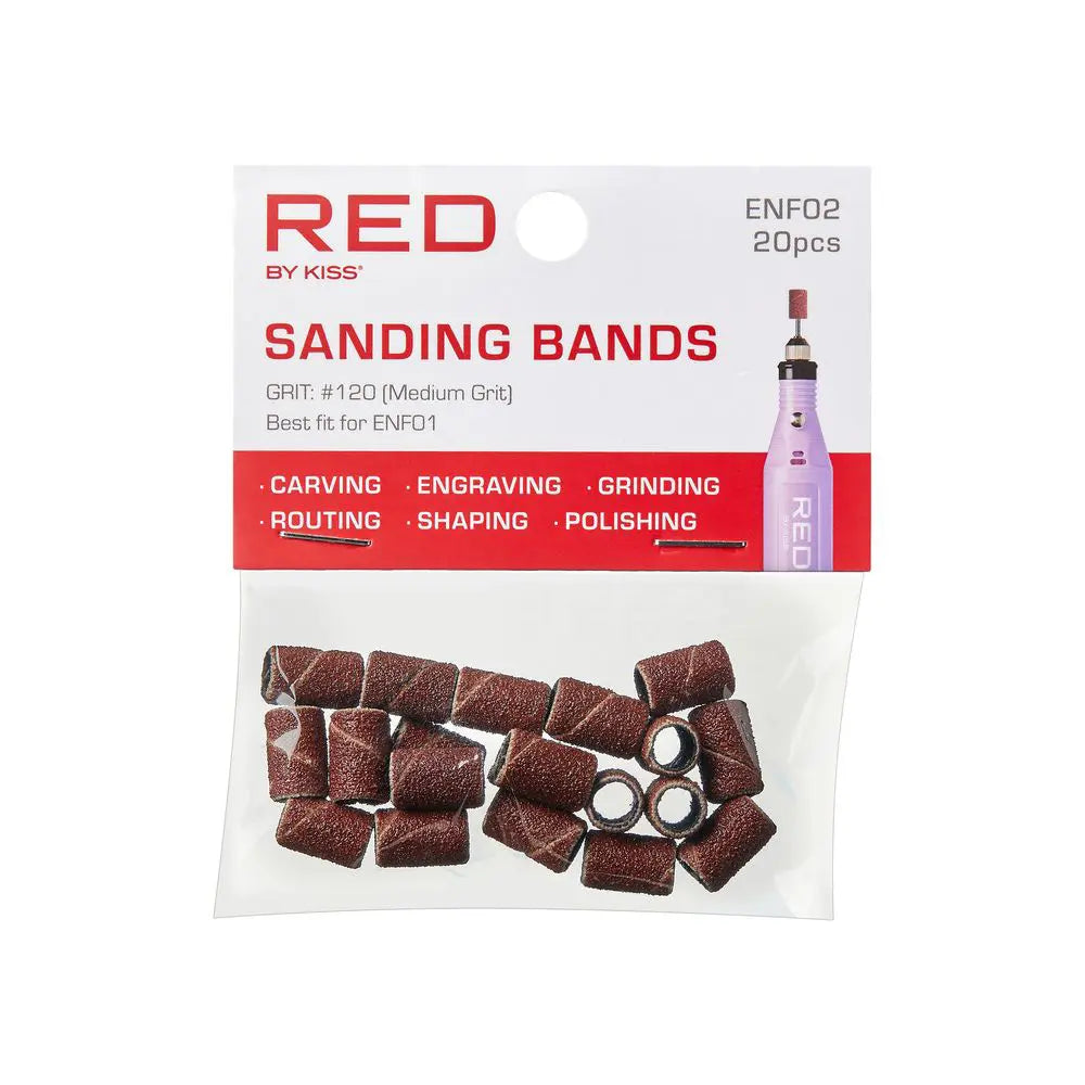 Electric Nail File Sanding Bands by Red by Kiss