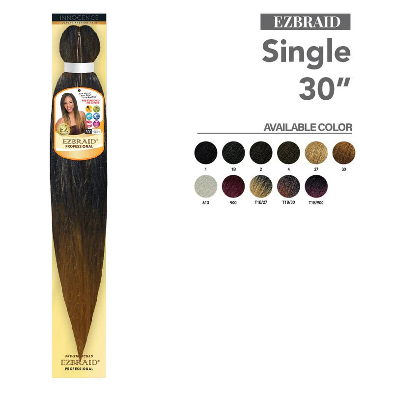 Spetra EZ Braid Pre-Stretched Itch-Free Braiding Hair 1X – 30"