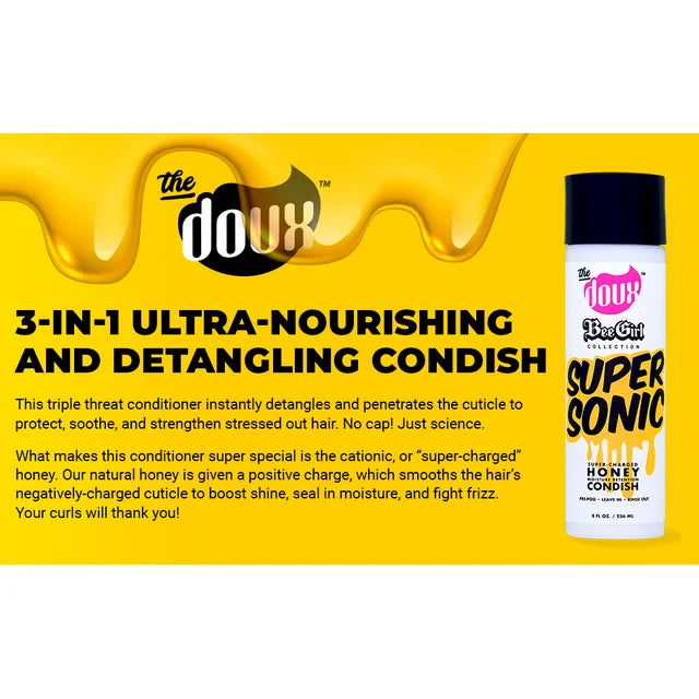 The Doux Bee Girl Collection Super Sonic Honey Condish Conditioner
