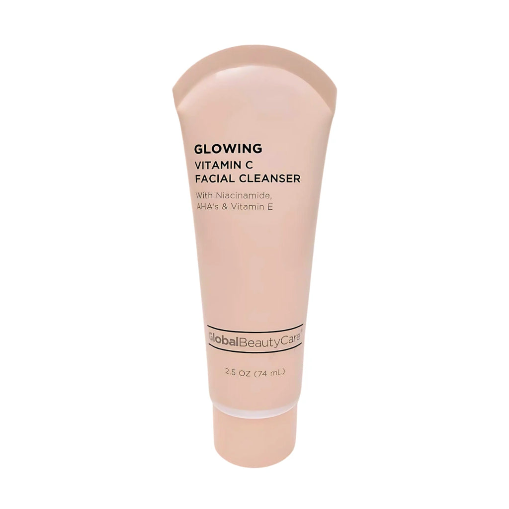 Global Beauty Care Vitamin C Facial Cleanser 2.5 oz tube front packaging