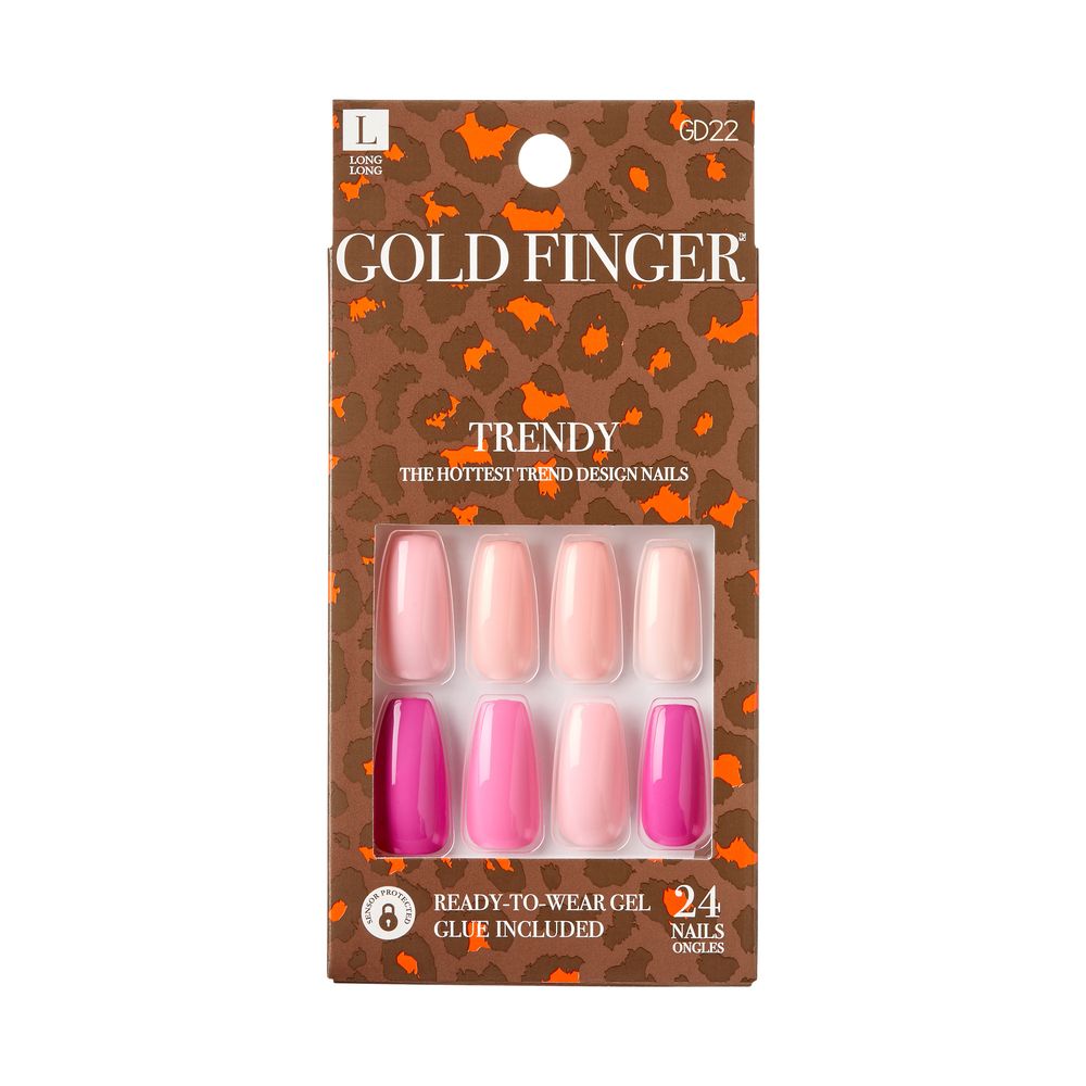 Gold Finger Trendy Nails - Cherry Blossom [GD22] – Supreme Hair & Beauty