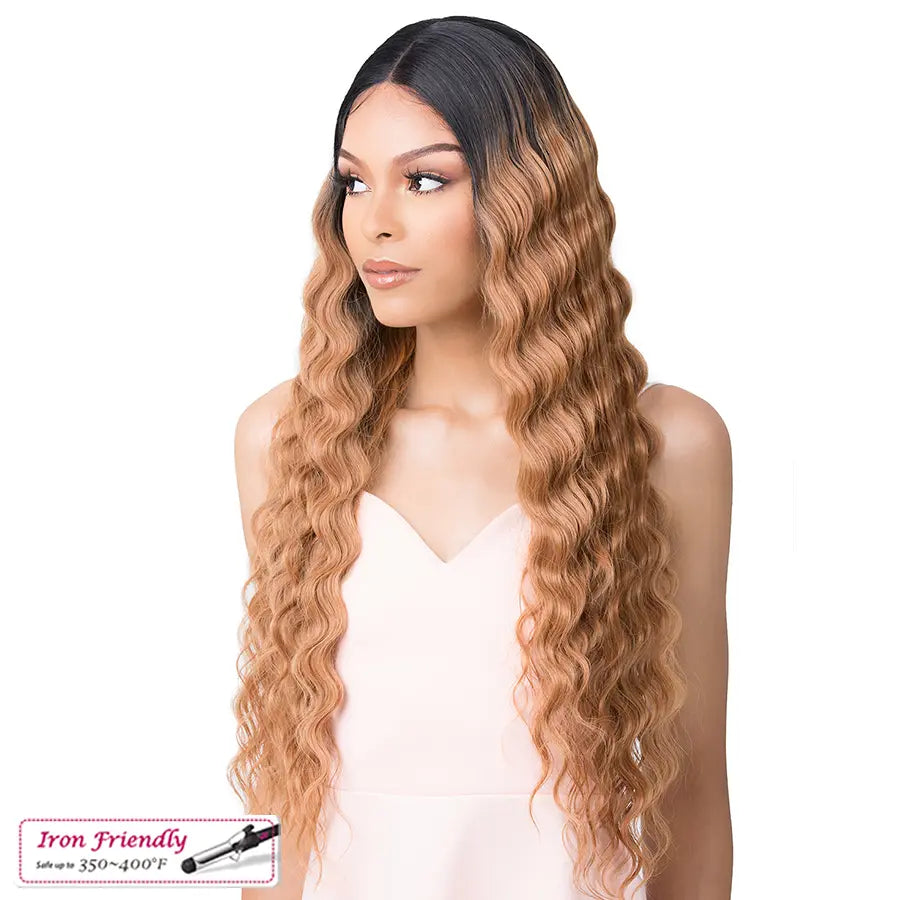 It's a Wig! 5G True HD Transparent Swiss Lace Crimped Hair