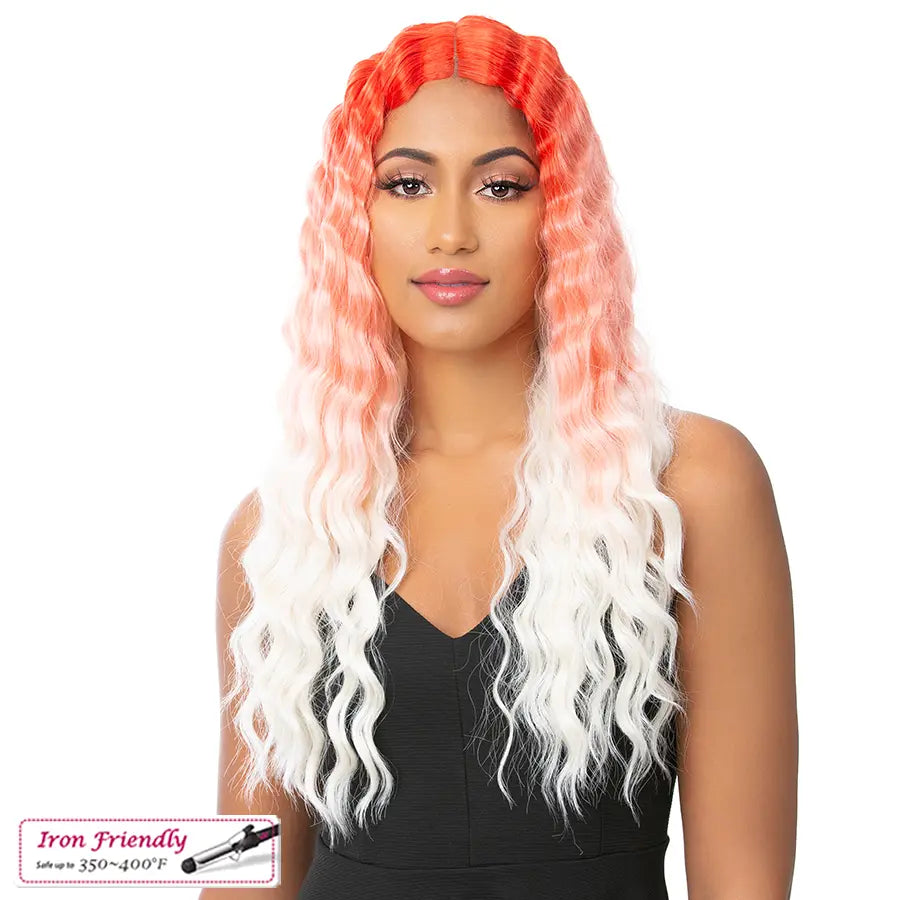 It's a Wig! 5G True HD Transparent Swiss Lace Crimped Wig