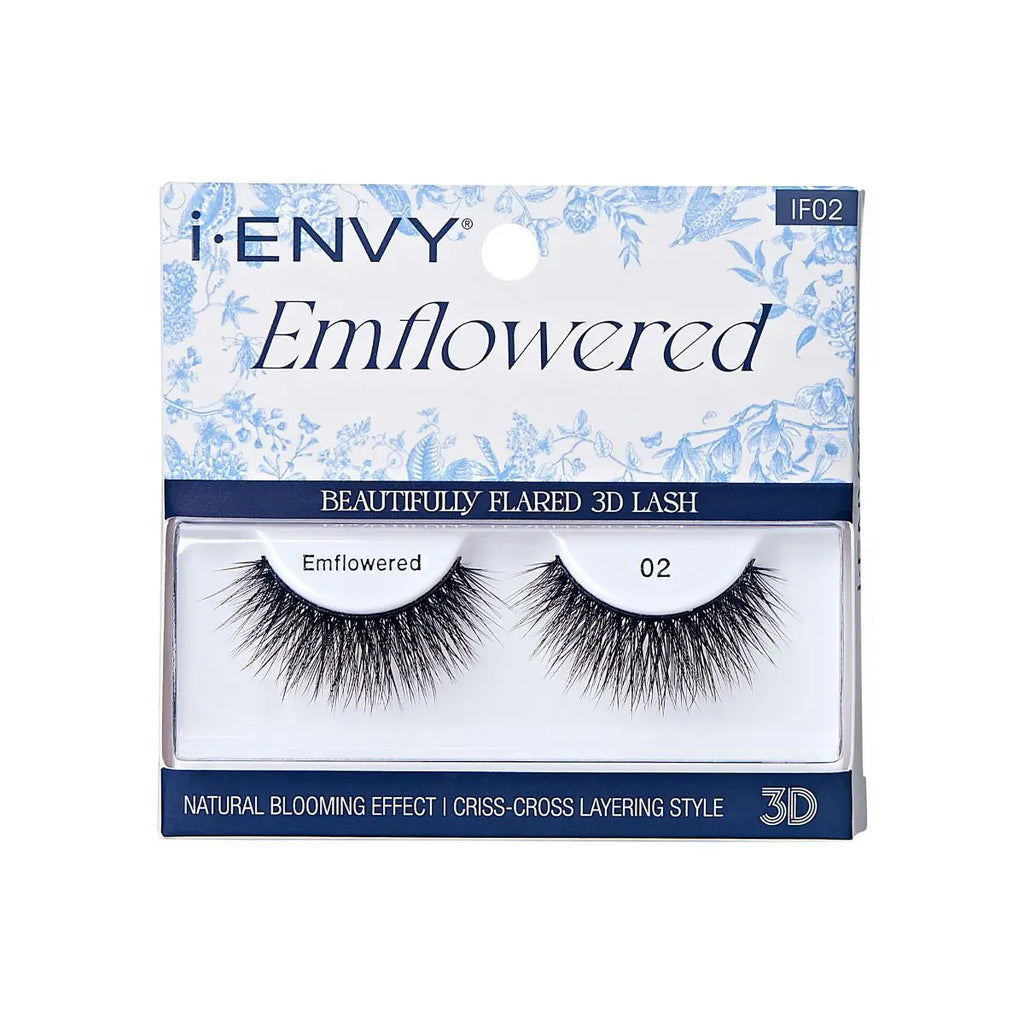 I-Envy Emflowered Beautifully Flared 3D Lashes