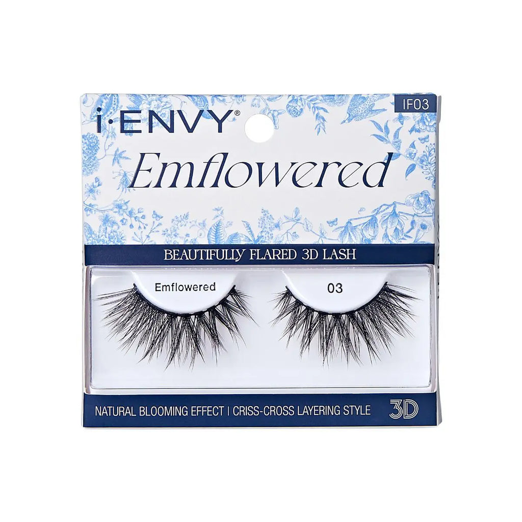 I-Envy Emflowered Beautifully Flared 3D Lashes