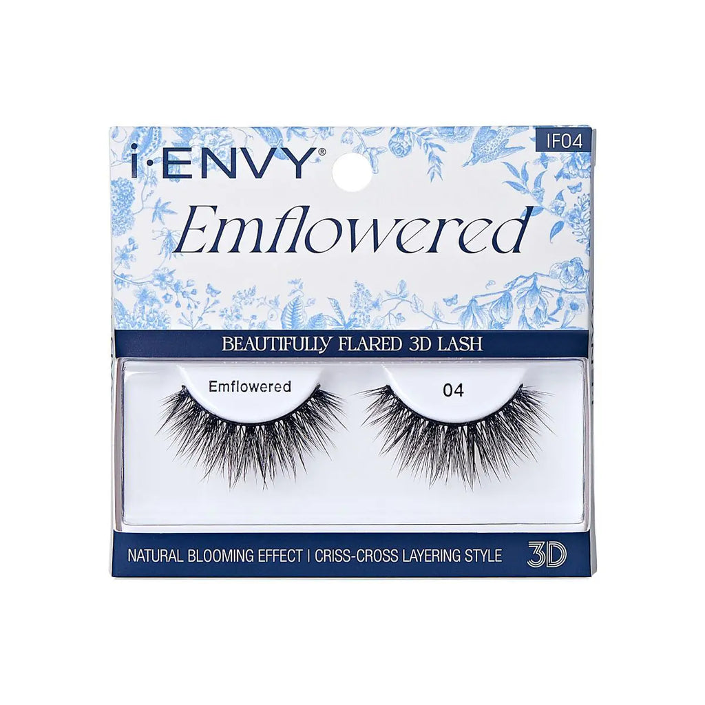 I-Envy Emflowered Beautifully Flared 3D Lashes