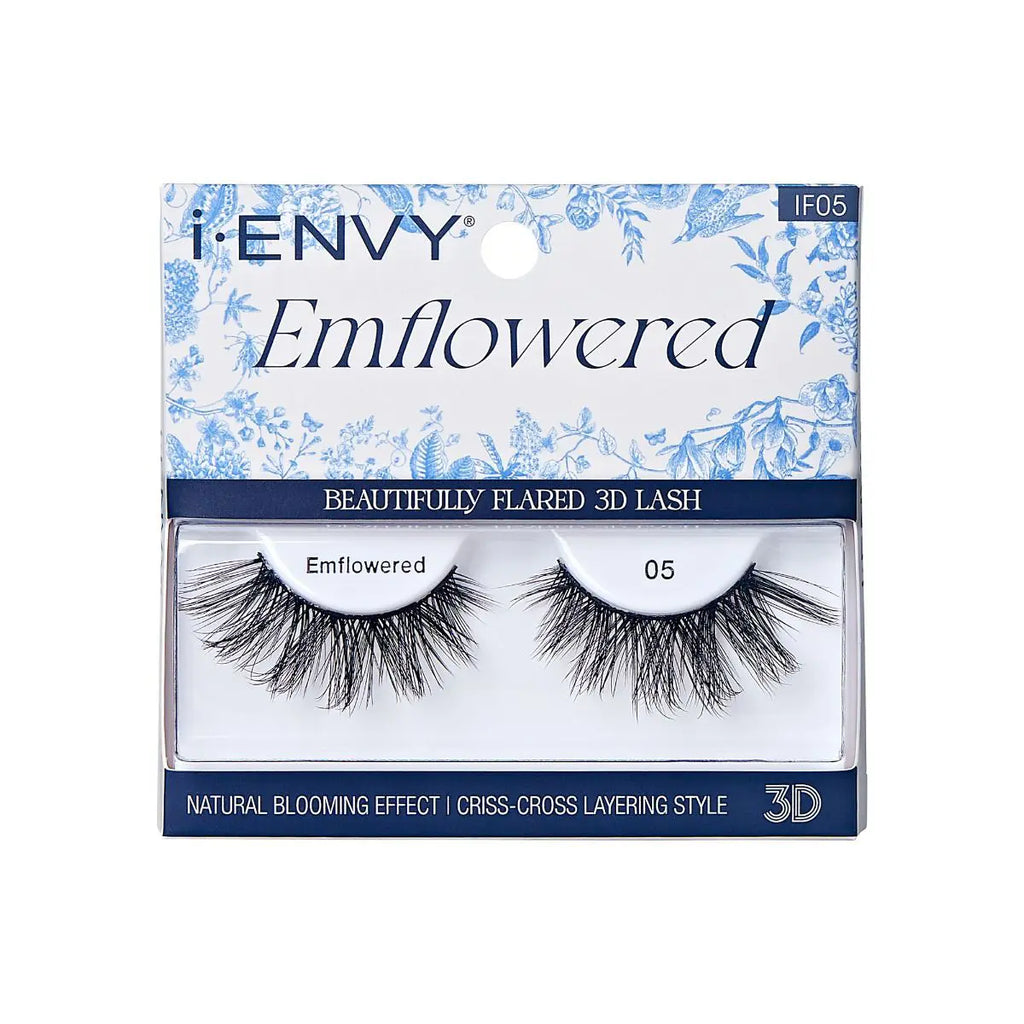 I-Envy Emflowered Beautifully Flared 3D Lashes