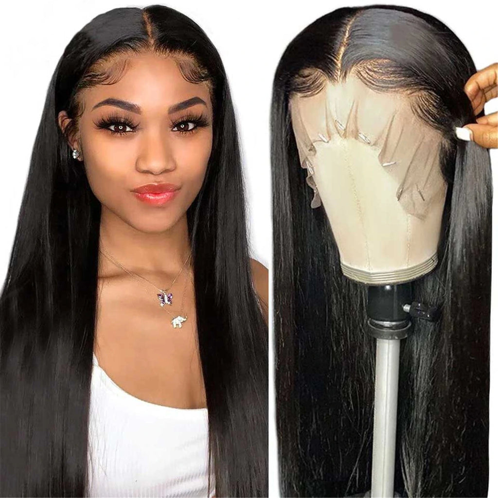 Sphinx 100% Unprocessed Virgin Raw 13x4 Frontal Wig - STRAIGHT
